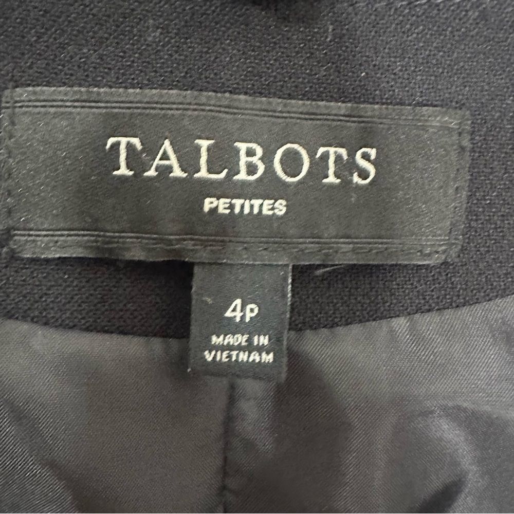 Talbots size 4 petite jacket - Picture 3 of 4